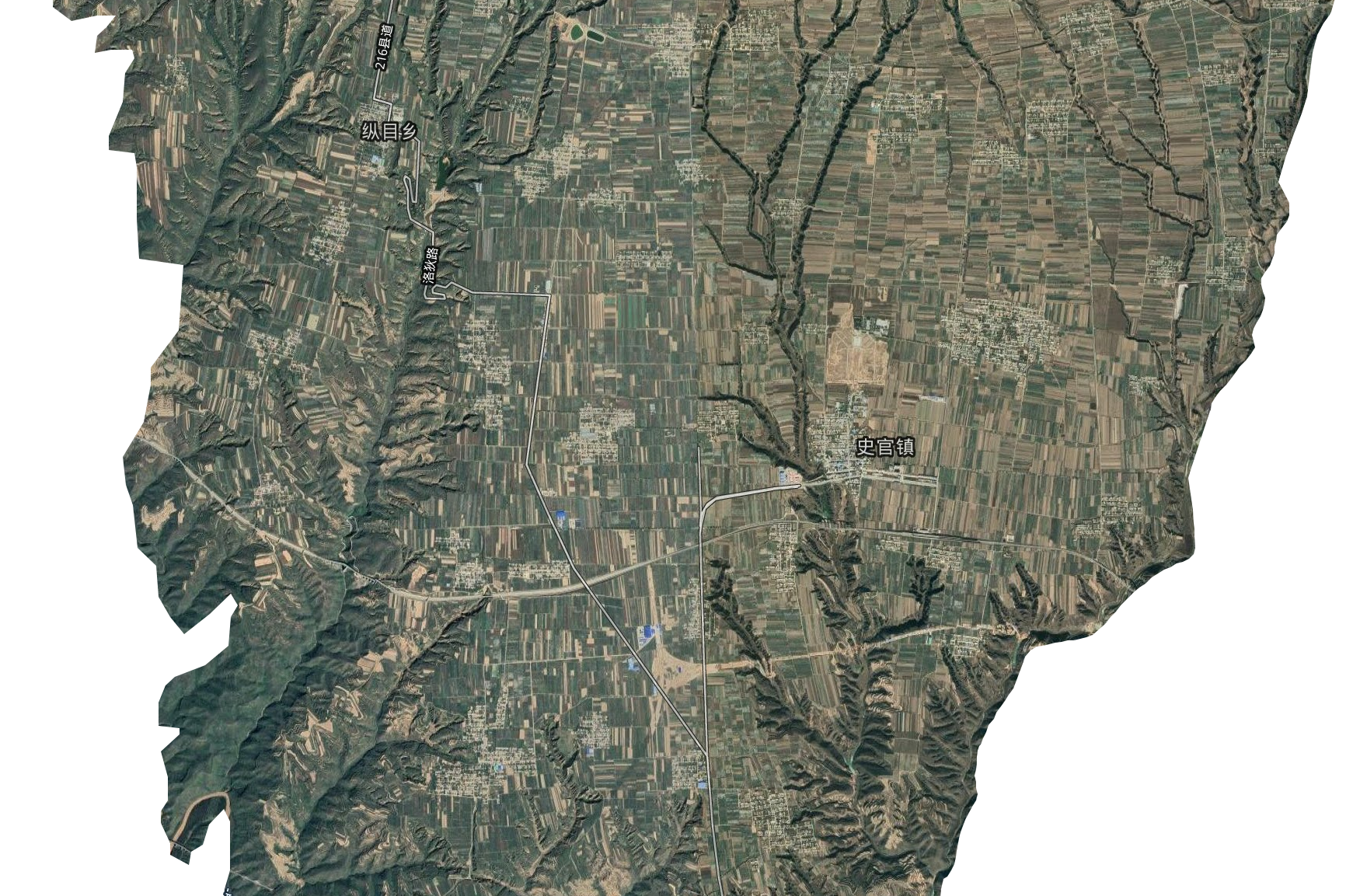 白水县地图（白水县地图全图详细版）