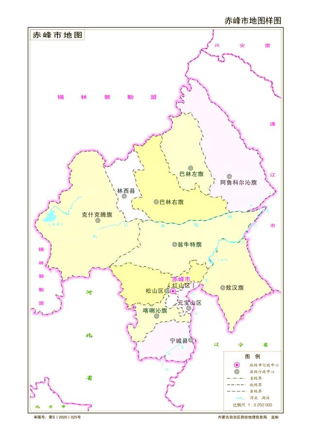 【内蒙古赤峰市地图,内蒙古赤峰市中国地图】