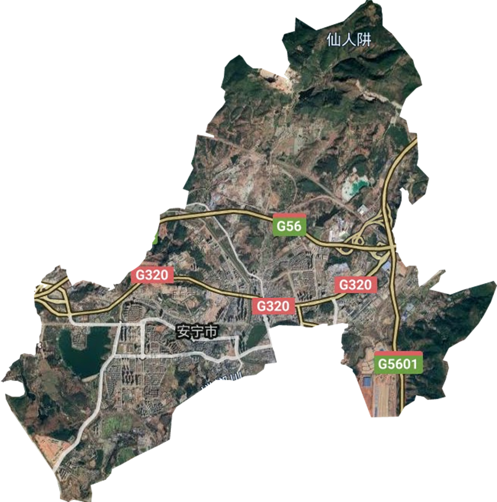 安宁市地图/安宁市地图平面图