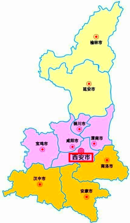 汉中市区地图/汉中市辖区地图