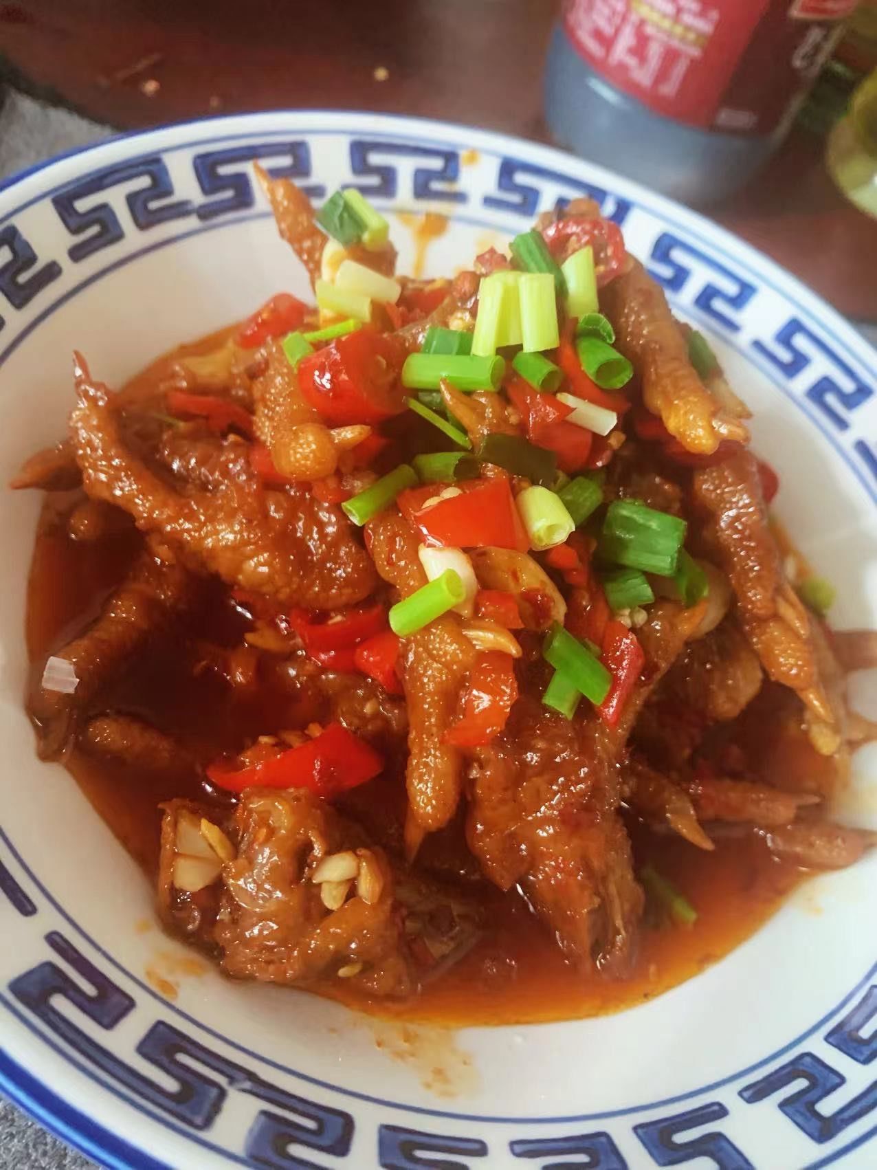 【虎皮鸡爪的做法,卤鸡爪做虎皮鸡爪的做法】